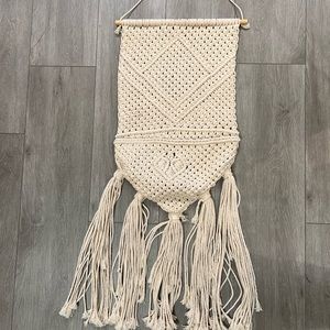 Macrame Wall Hanging Perfect for Apartment or Dorm